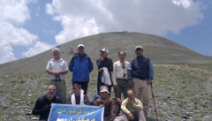 صعودگروه کوهنوردی فرهنگیان ارومیه به ستار لوند