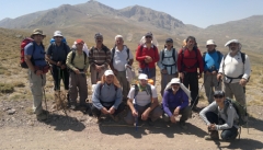 کوهنوردی گروه فرهنگیان ارومیه در ارتفاعات کوه مرگ زیارت