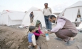 سومین نوروز زلزله زدگان ورزقان در چادر و کانکس