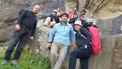 کوه پیمایی گروه کوهنوردی فرهنگیان ارومیه به هولاکو خان