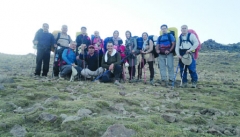 صعود گروه کوهنوردی فرهنگیان ارومیه  به هرم ۳ ساوالان