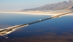 سازمان محیط زیست نسبت به احداث میانگذر دریاچه  ارومیه اعتراض داشت