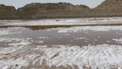 امسال افت شیب تراز دریاچه ارومیه کاهش یافته است