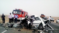 امسال ۵۱۱ نفر بر اثر حوادث جاده ای استان فوت کردند