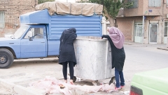 افزایش معضل زباله گردی زنان در سطح شهر ارومیه