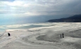 دریاچه ارومیه خشکید چون آب پشت سدها حبس وتبخیر شد