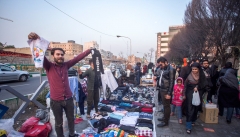 نبض بازار عید در دست دستفروشان