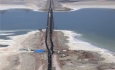خاکریز دریاچه ارومیه روند تبخیر آب را شدت بخشیده است
