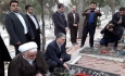 ادای احترام وزیر فرهنگ و ارشاد اسلامی به مقام شامخ شهدای ارومیه