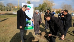 همایش کاشت ۴۰ اصله نهال توسط مخابرات منطقه آذربایجان غربی