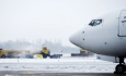 پروازهای فرودگاه ارومیه با وجود بارش برف برقرار است