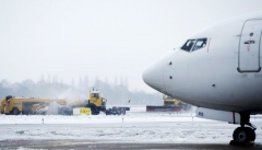 پروازهای فرودگاه ارومیه با وجود بارش برف برقرار است