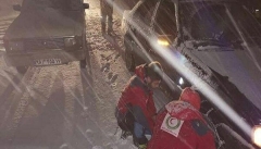 ۳۰۸ خودرو گرفتار در برف و کولاک رهاسازی شدند