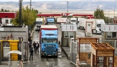 تردد بیش از ۱۰۹ هزار دستگاه کامیون طی ۹ ماه در مرز بازرگان ثبت شد