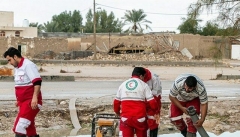 عملیات امداد و نجات در ۱۳ روستای متأثر از سیل آذربایجان غربی