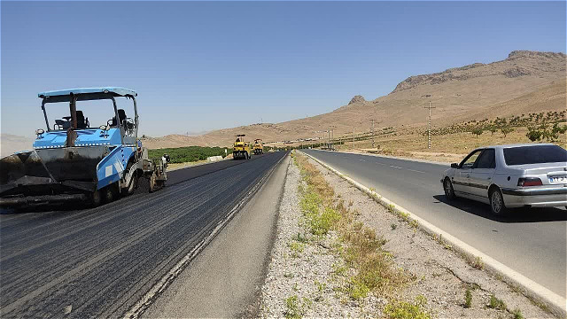 آسفالت ۲۲۰ کیلومتر محورهای شریانی و ترانزیتی آذربایجان ‌غربی