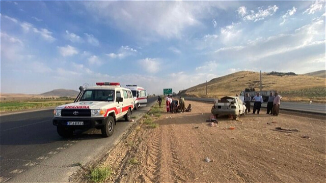 تصادفات جاده ای در آذربایجان غربی ۷ مصدوم و یک فوتی برجا گذاشت