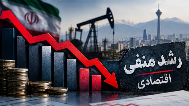 اقتصاد ايران ديگر با نفت هم نمي‌تواند  سقوط خود را پنهان کند
