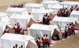 هلال‌احمر آذربایجان‌غربی ۴۰۰ تخته چادر به مناطق زلزله‌زده ارسال کرد