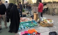 دستفروشان به دنبال یک لقمه نان حلال