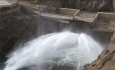 رهاسازی آب از سد شهرچای به دریاچه ارومیه آغاز شد