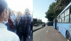 اعتصاب رانندگان اتوبوس حمل و نقل عمومی  ارومیه را فلج کرد