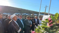 استاندار آذربایجان غربی به مقام شامخ شهدای اشنویه ادای احترام کرد