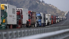 ۲۸ هزار کامیون باری از مرز سرو در ارومیه تردد کرده است